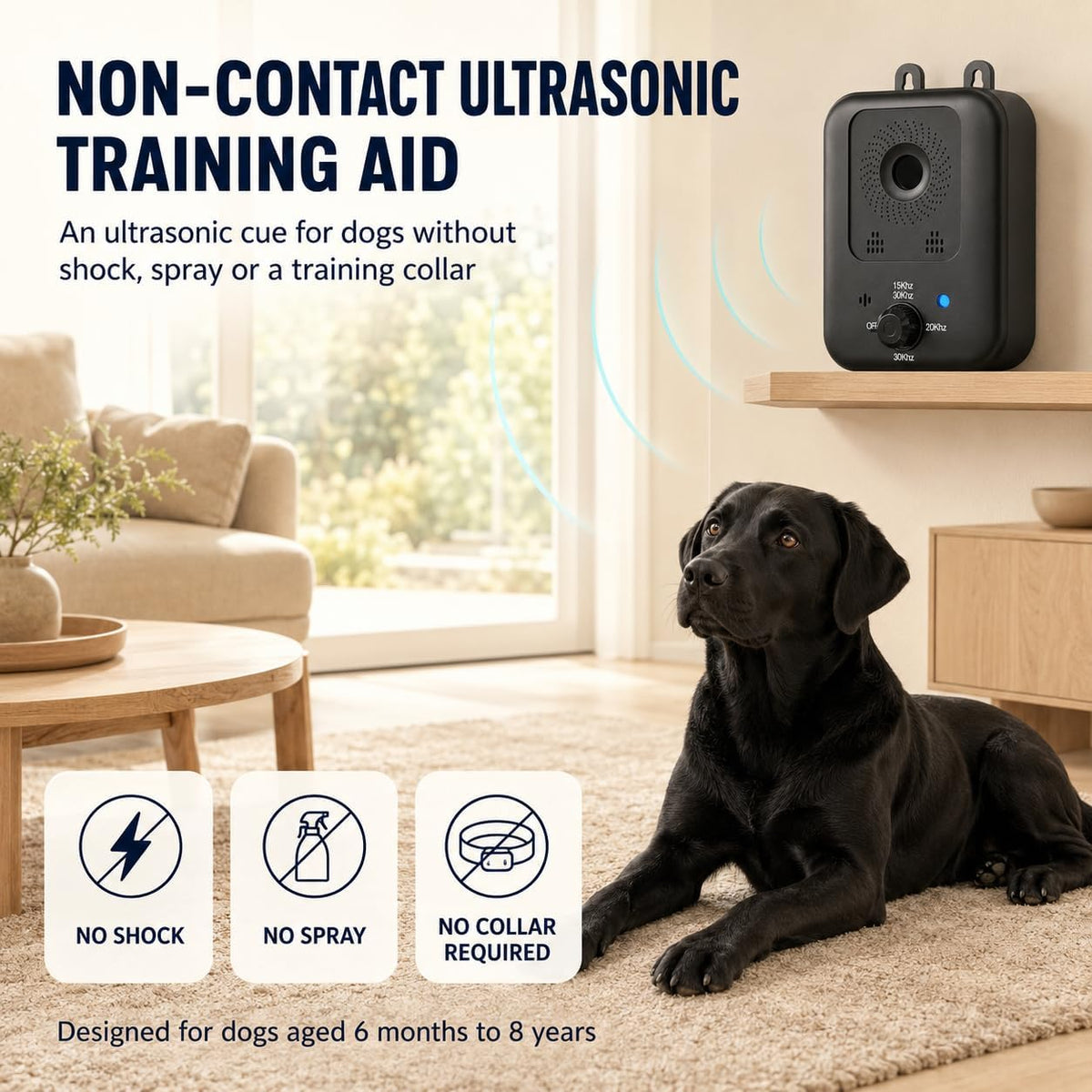 Anti Barking Device for Dog, Ultrasonic Dog Bark Deterrent Device, Bark Box