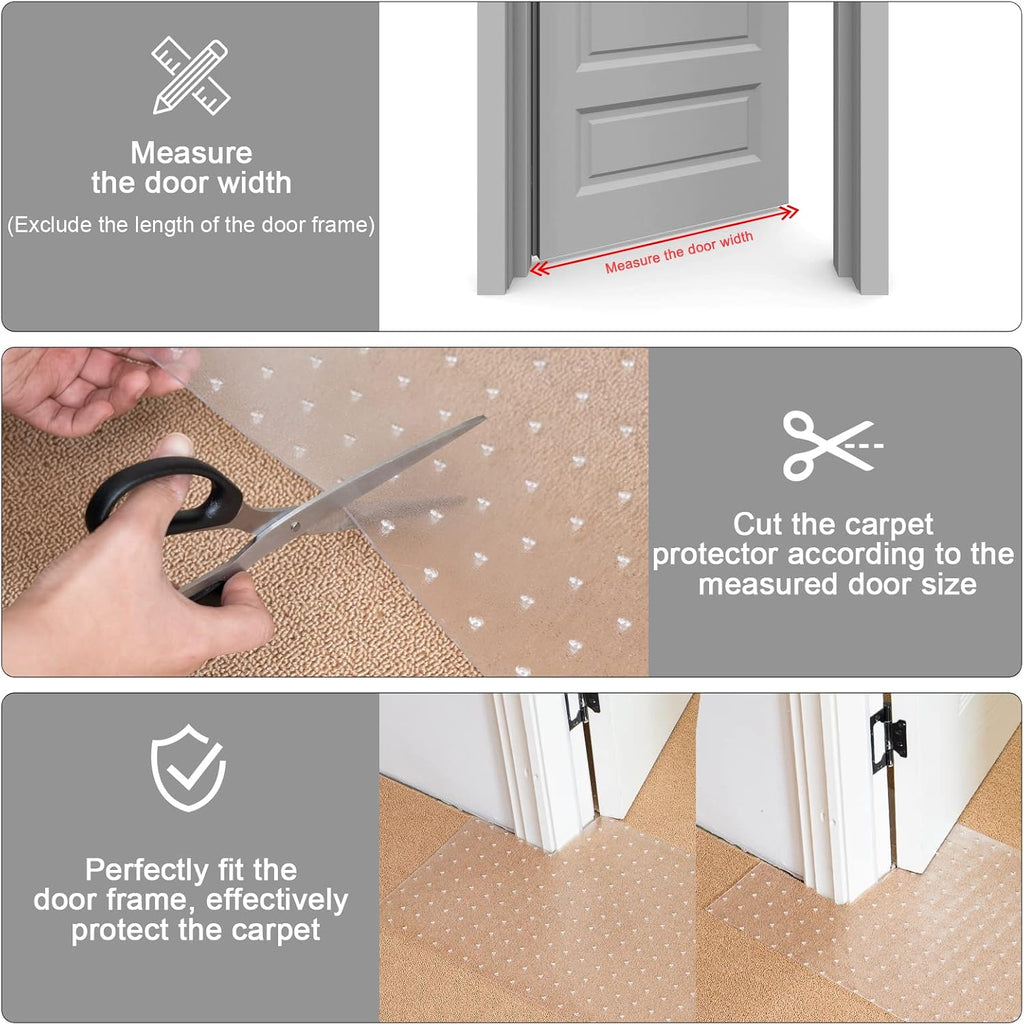 Uross Pet Protector - Doorway Cat Scratch Stoppers, 3.6FT*3PCS