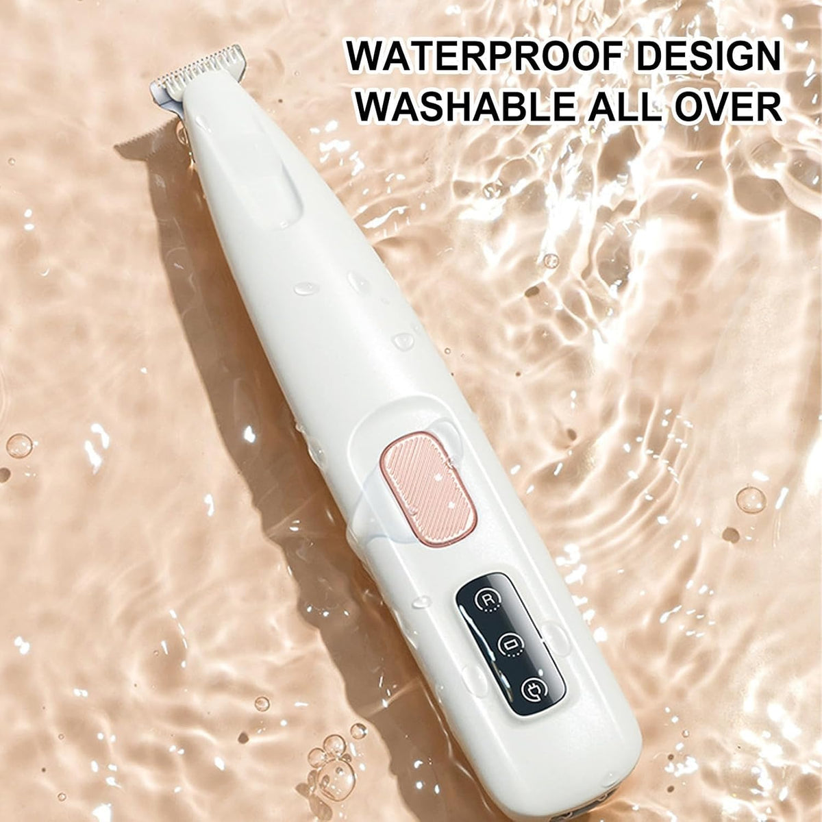 Calmclippers for Cats, Paw Trimmer, Pet Micro Precision Trimmer, Electric Dog Trimmer, Rechargeable Hair Shaver with LED