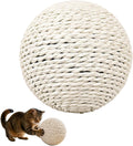 4 Inch Sisal Cat Toy Ball for Indoor Cats
