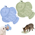 Cat Slow Feeder Fish Lick Mat with Suction Cup for Anxiety Relief