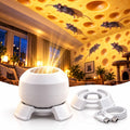 Rotating Cat Projector Toy, Interactive LED Projection Light for Kitten