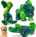 3-Pack Tough Dog Chew Toys for Aggressive Chewers, 25-80 lbs, Green
