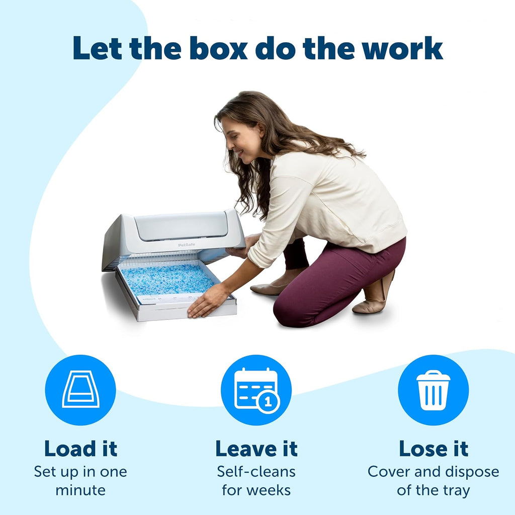 ScoopFree Litter Tray Refills with Premium Blue Crystals
