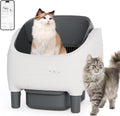 Self Cleaning Litter Box for Multiple Cats, Smart Automatic Litter Box