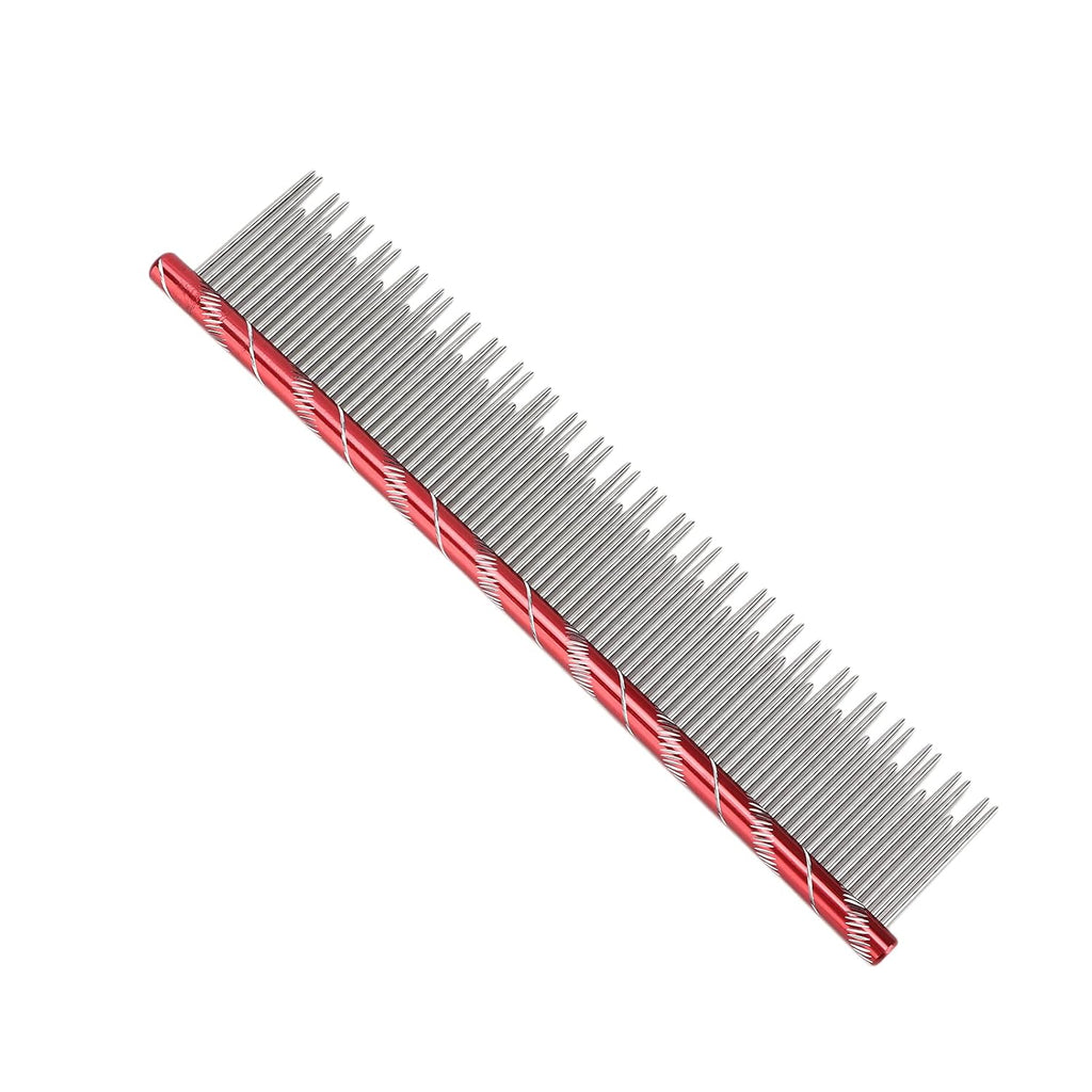 HURRISE Cat Hair Removal Cat Hair Removal Comb with Stainless Steel Teeth