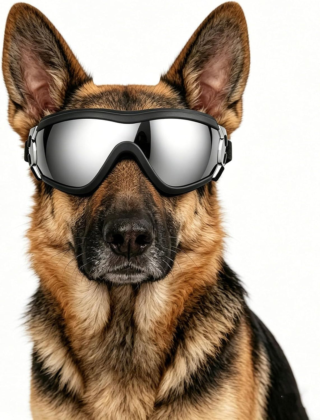 Large Dog Sunglasses Eye Protection, UV Protection Pet Goggles for Dogs Medium to Large Breed, Driving Glasses for Dogs 