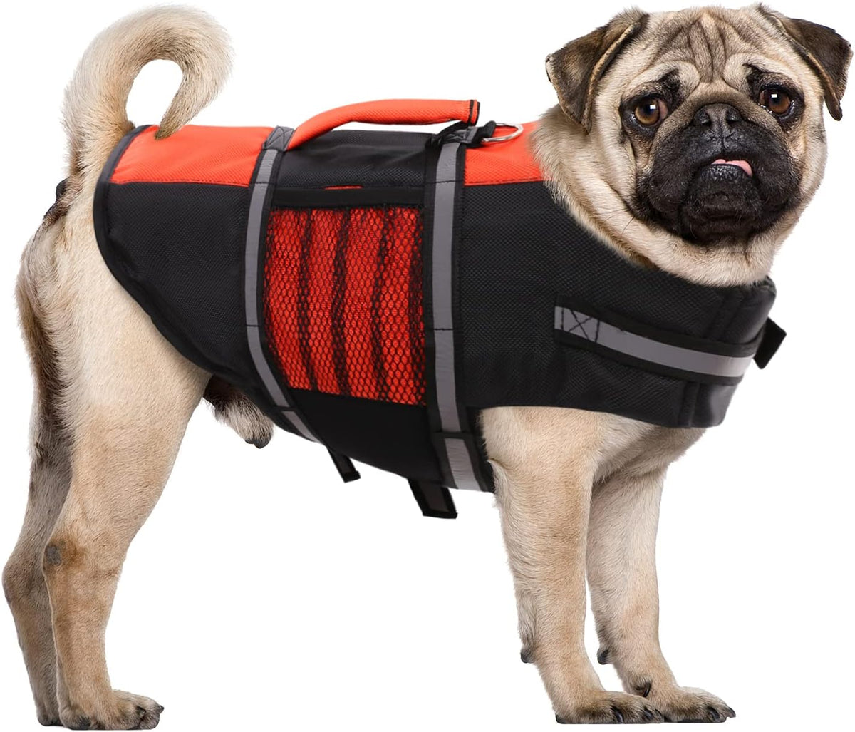 Small Dog Life Jacket,Adjustable Dog Life Vest for Small Dogs