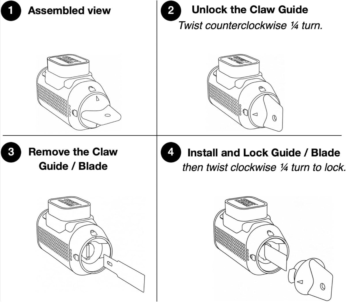SWIFT CLIPPER® Safe Push-Button Cat Claw Clipper for Cats & Small Pets, Circular Cut Hole, Stainless Steel Clipping Head