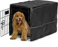 MidWest Homes for Pets Medium Dog Crate Cover, Black Polyester Privacy Kennel Cover Fits Most 30-inch Crates, Machine Wa