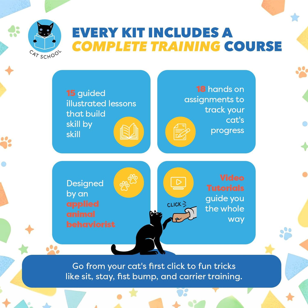 Cat Training Clicker Positive Reinforcement Training Tool