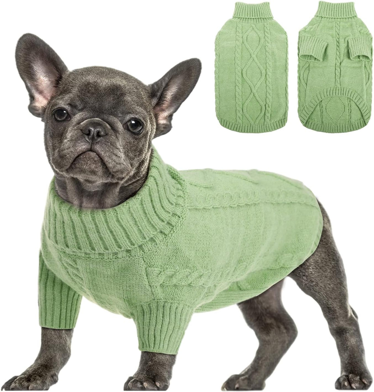 Small Dog Sweater for Small Dogs Girl, Winter Dogs/Cats Pullover