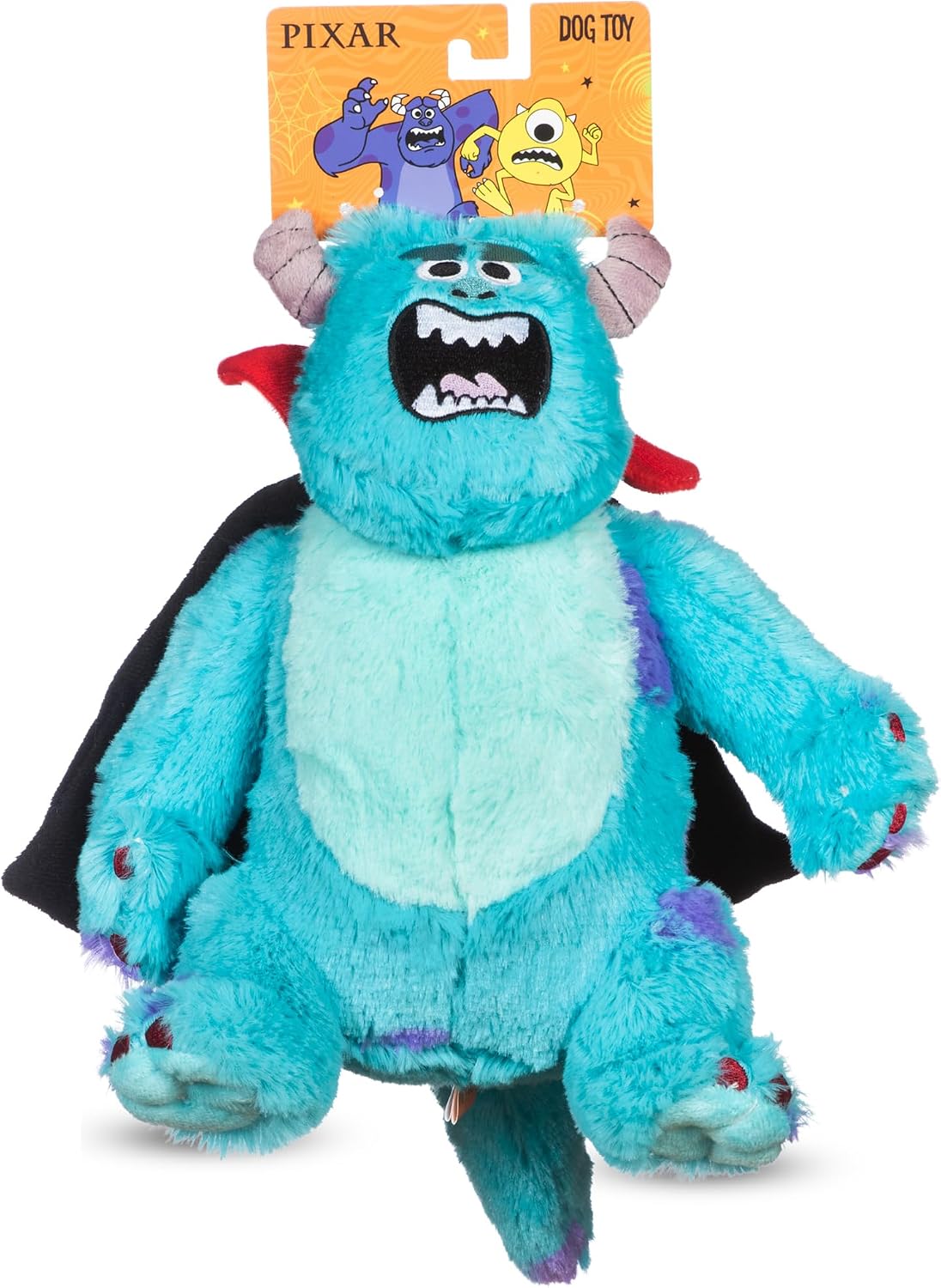 Disney Dog Toys, Monsters Inc Plush - Sully Squeaker Toy, 6 Inches