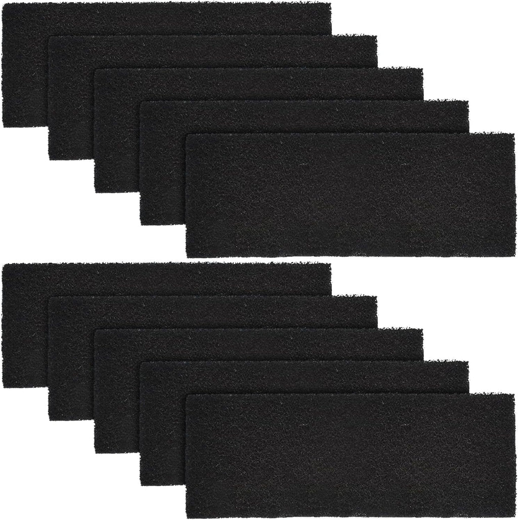 10 Pack Litter Box Carbon Filters Spare Activated Charcoal Filter for Nature's Miracle Cat Litter Box