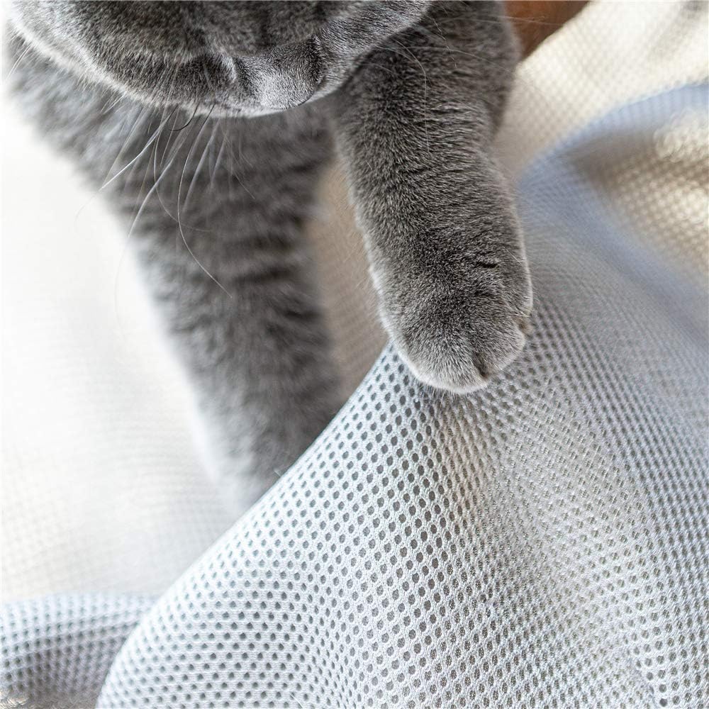 Cat Bed Sleeping Cat Hammock, 16.9in x 16.9in x 9.5in, Grey