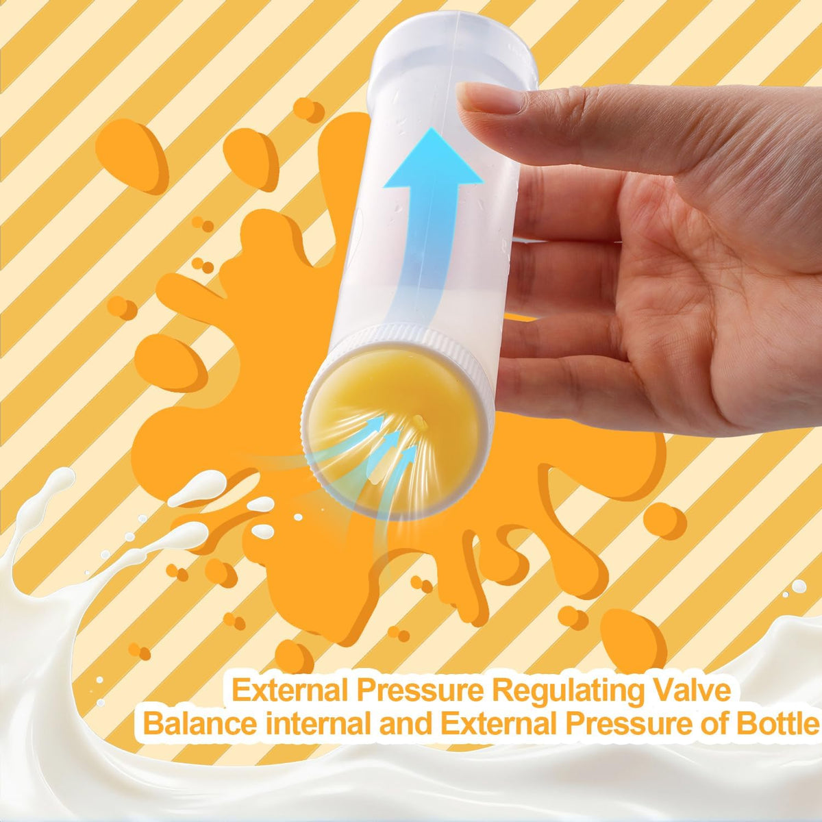 Kitten Nursing Nipple with Syringe, Wide Mouth Angled Puppy Feeding Bottles, with Ventilation Valve Resistant Tearing fo