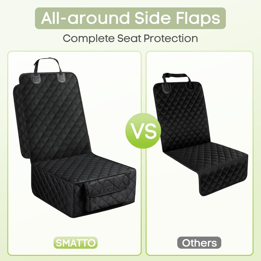2 Pack Dog Car Seat Cover for Front Seat, Pet Car Seat Protector