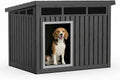 VIXZEN Dog House Outdoor & Indoor, Medium Size, Black