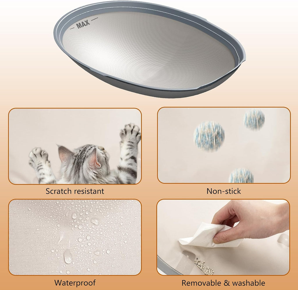 Automatic Litter Box Waterproof Pad, Cat Litter Box Accessory