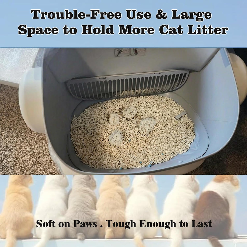 2PCS Waterproof Pads for PARUUNTYS Self Cleaning Litter Box