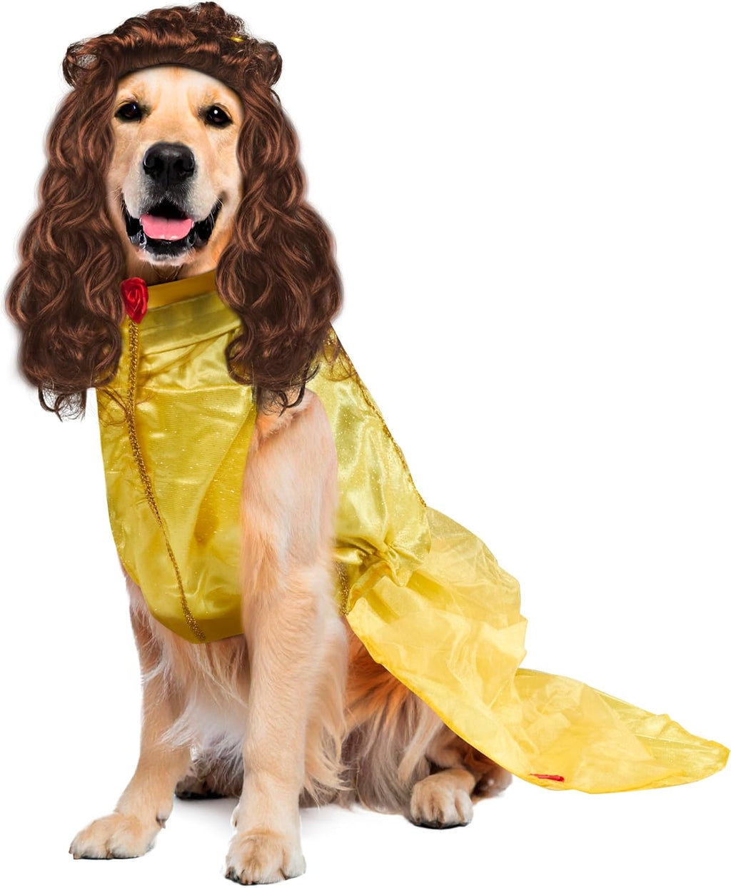 Rubies Disney Princesses: Belle Pet Costume for Dogs or Cats, XXL