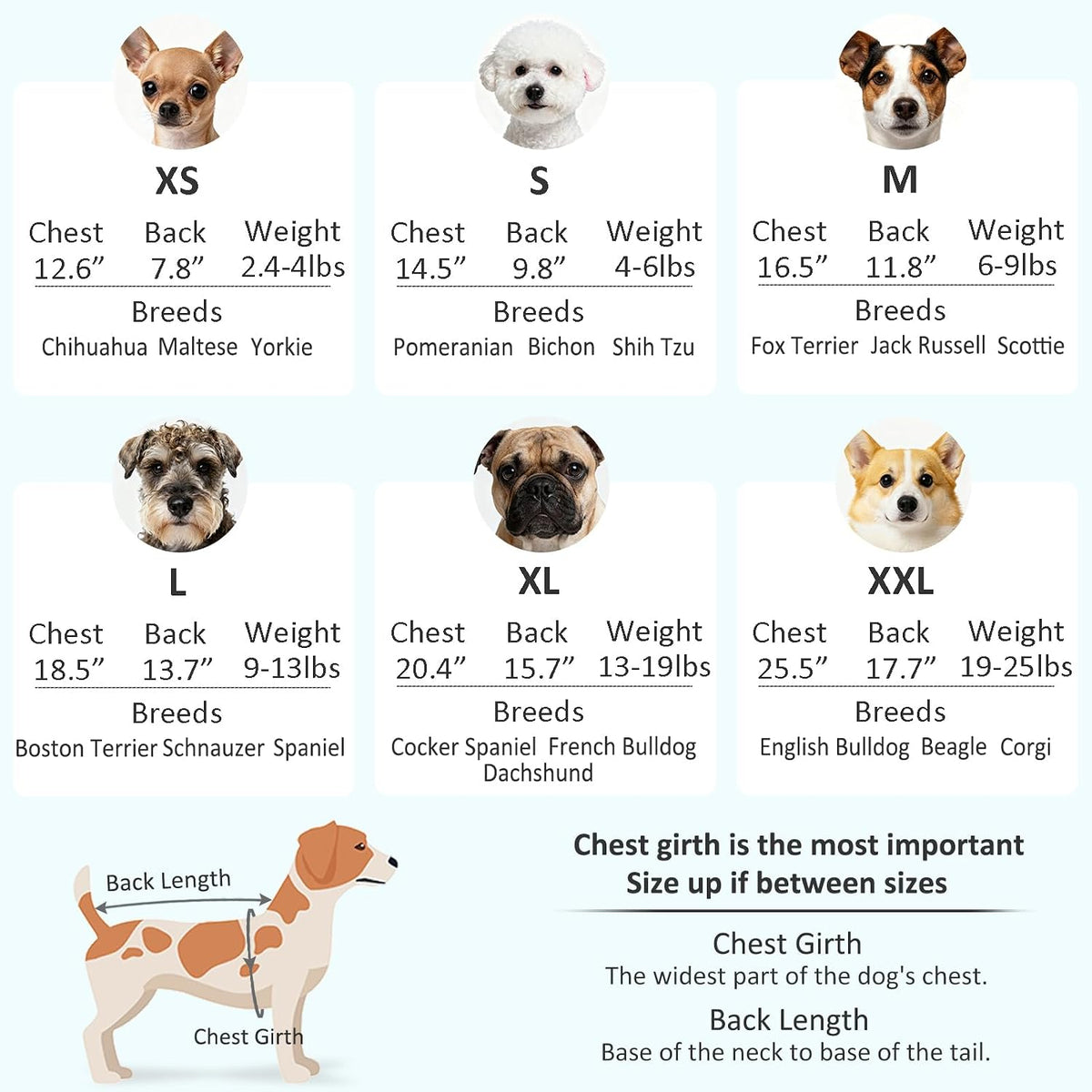 GYALAPERI 3 Pack Fleece Dog Sweaters for small dogs, Stretch Pullover Vest