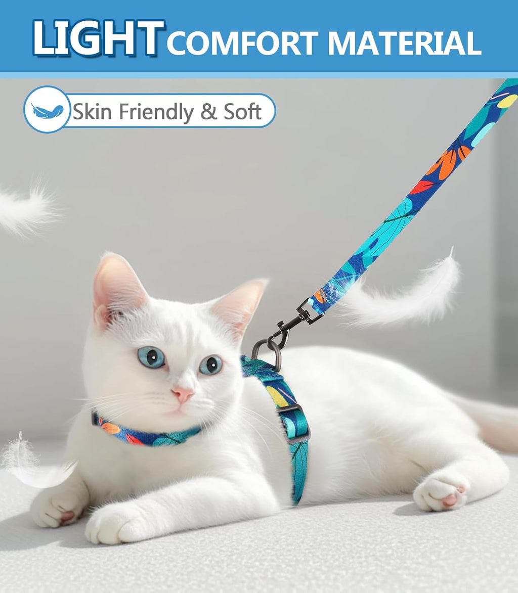 Cat Harness and Leash Set, Escape Proof Cat Harnesses