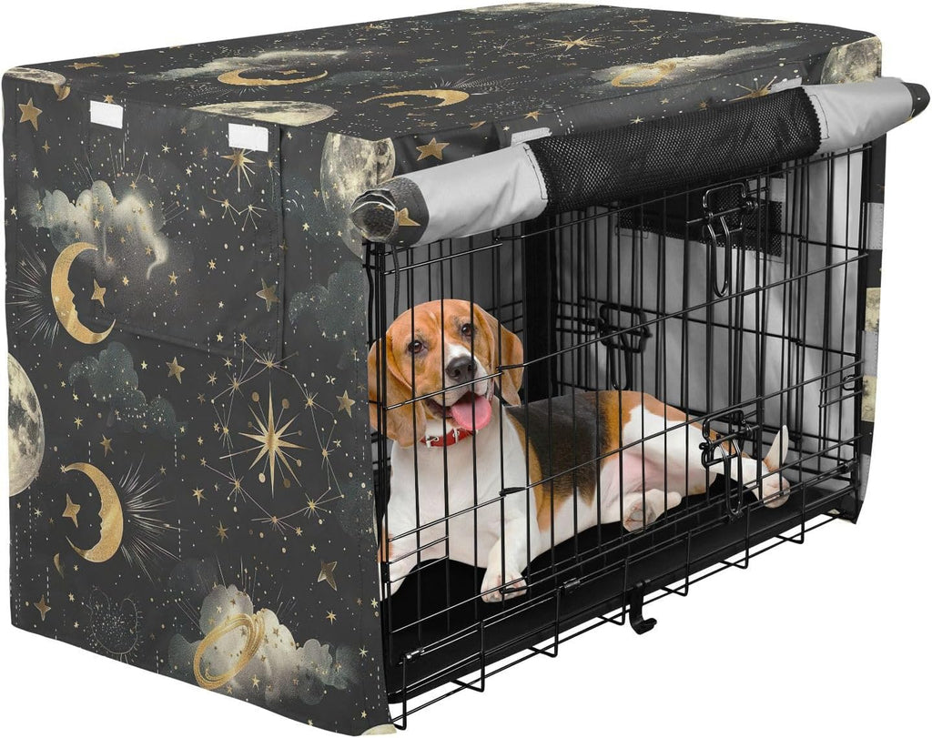 YETTASBIN Heavy Duty Dog Crate Cover, Universal Fits 42 Inch Wire Cages
