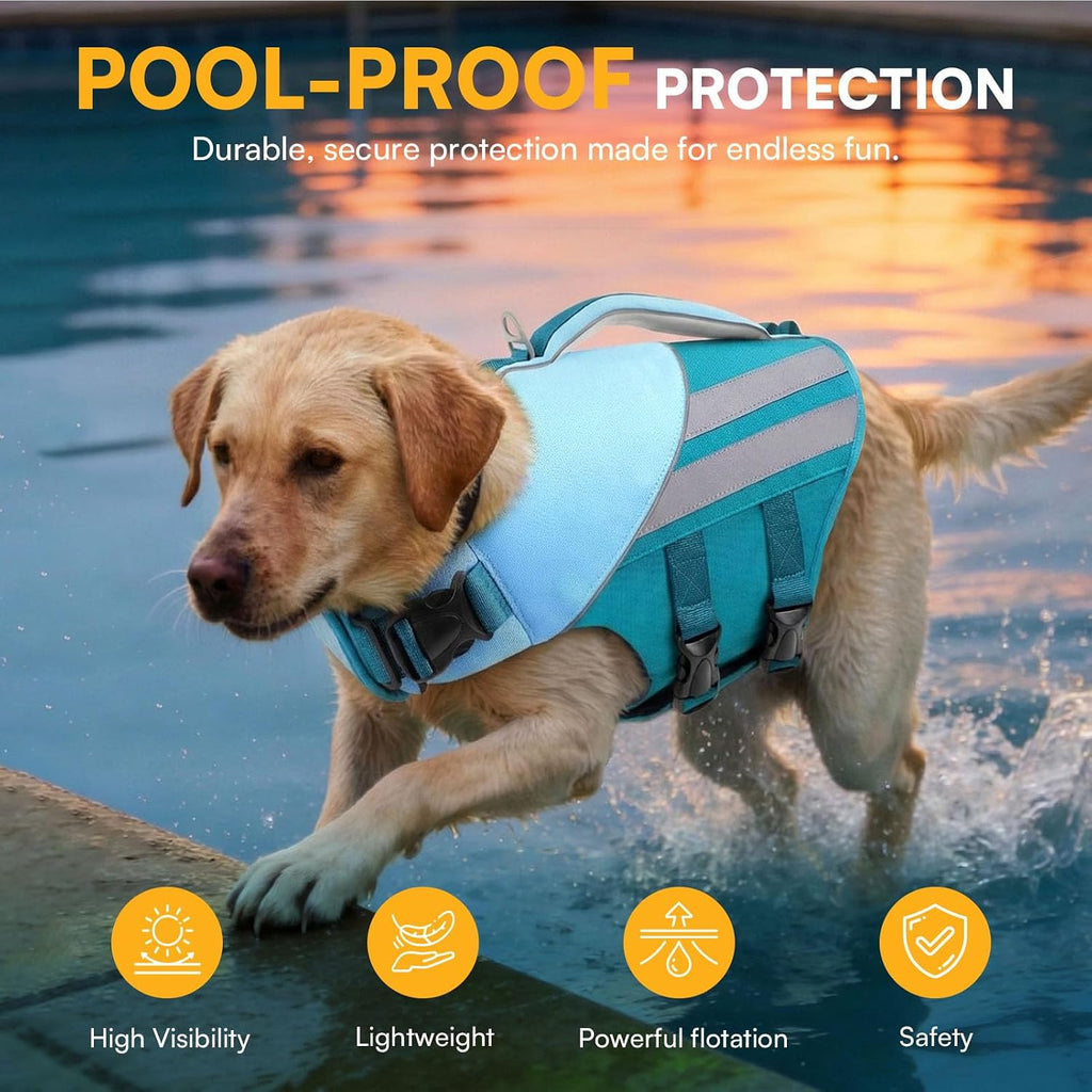 Small Dog Life Jacket, Lightweight High Buoyancy Dog Life Vest