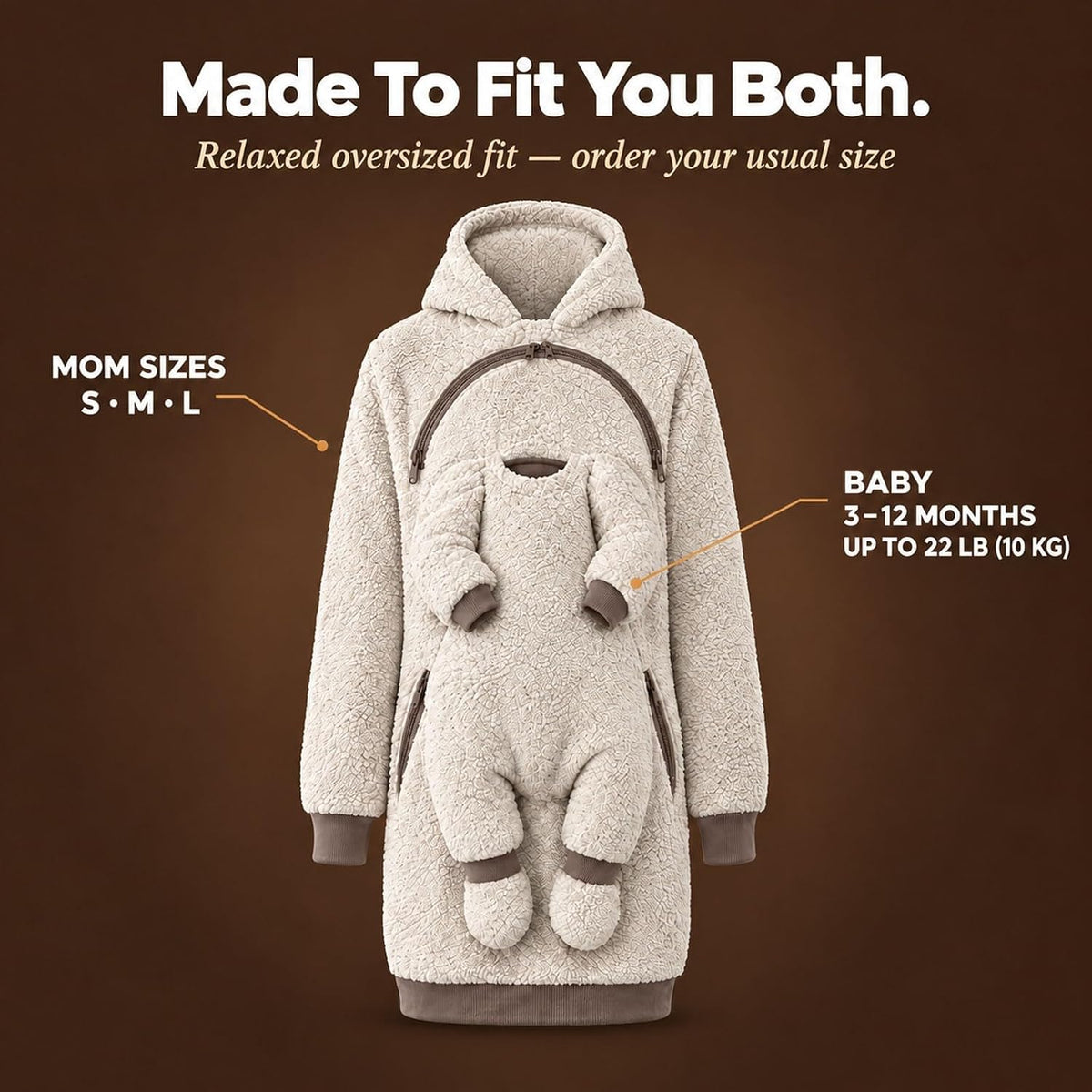 Pet Pouch Hoodie Cat Dog Carrier Fleece Oversized Casual Sweatshirt 2026