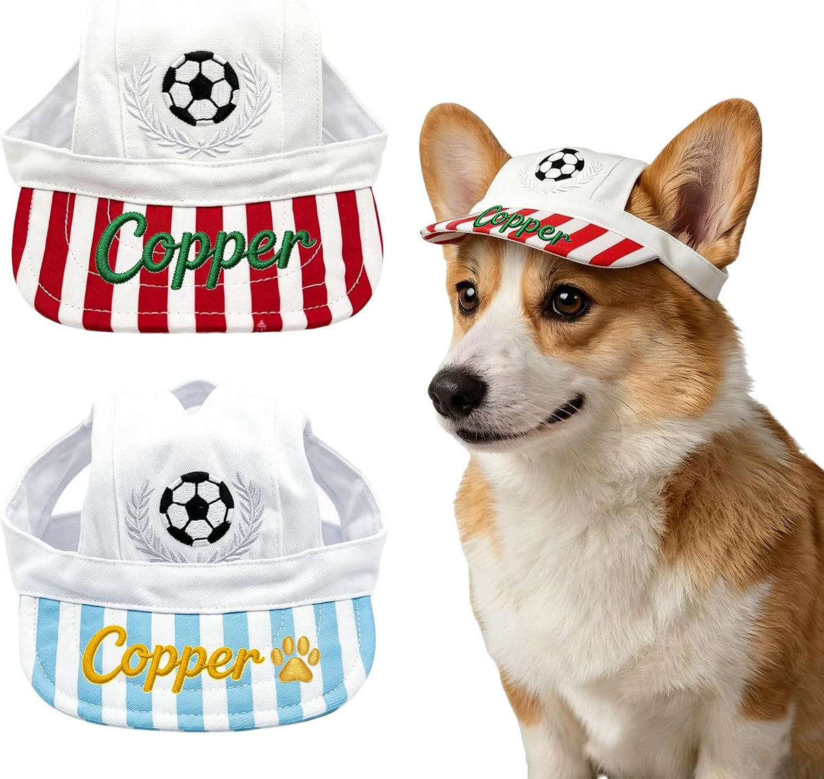 Personalized dog hats Custom Name Embroidered Knit Winter Hat Pet