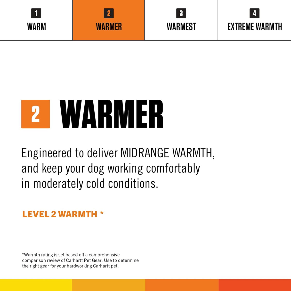 Carhartt Quick Duck Fleece-Lined Dog Jac Blaze Orange L
