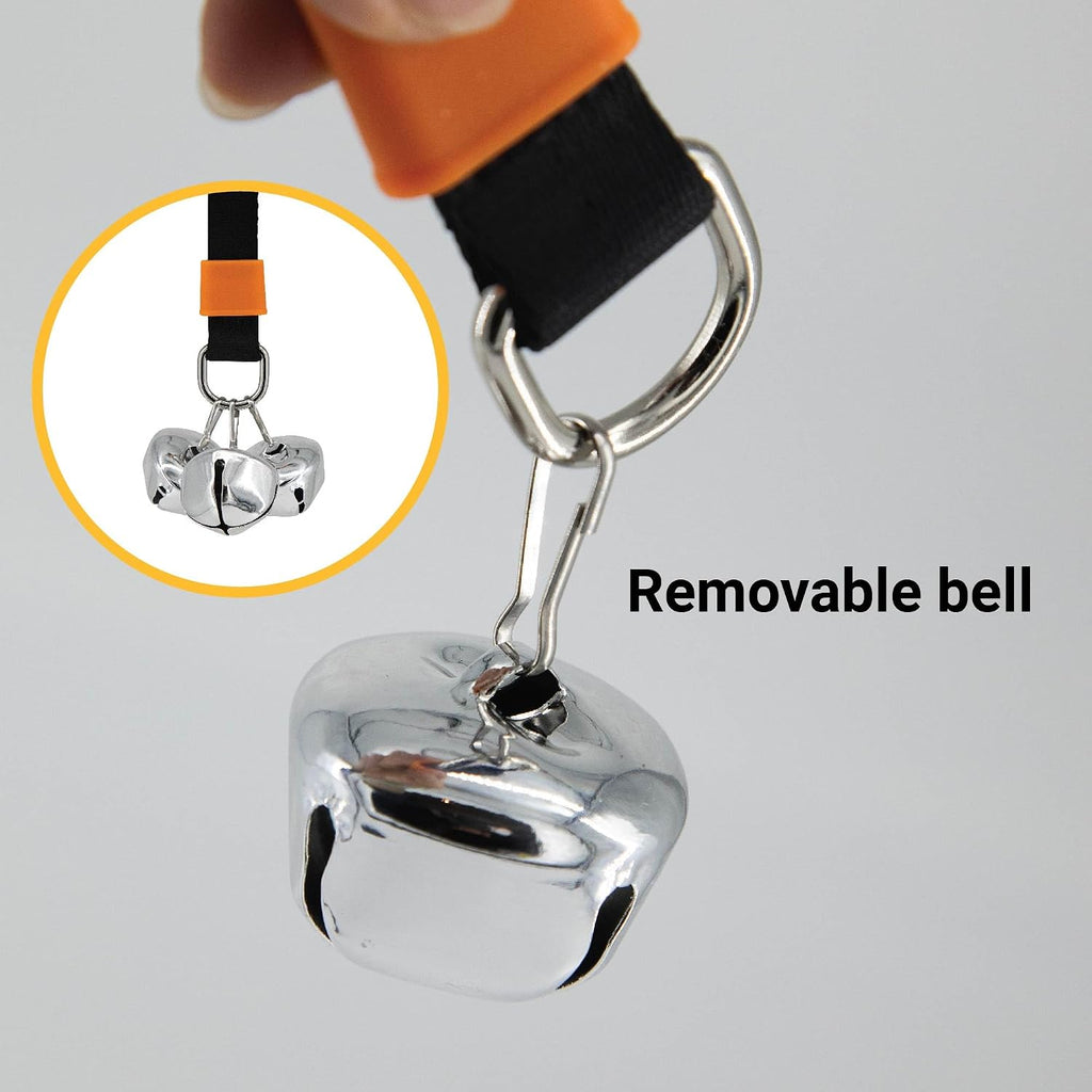 SVD.PET Puppy Bell Doorbell, Dog Bell for Potty Training, Attached to doorknob or Anywhere Near the Door, Length and Hei