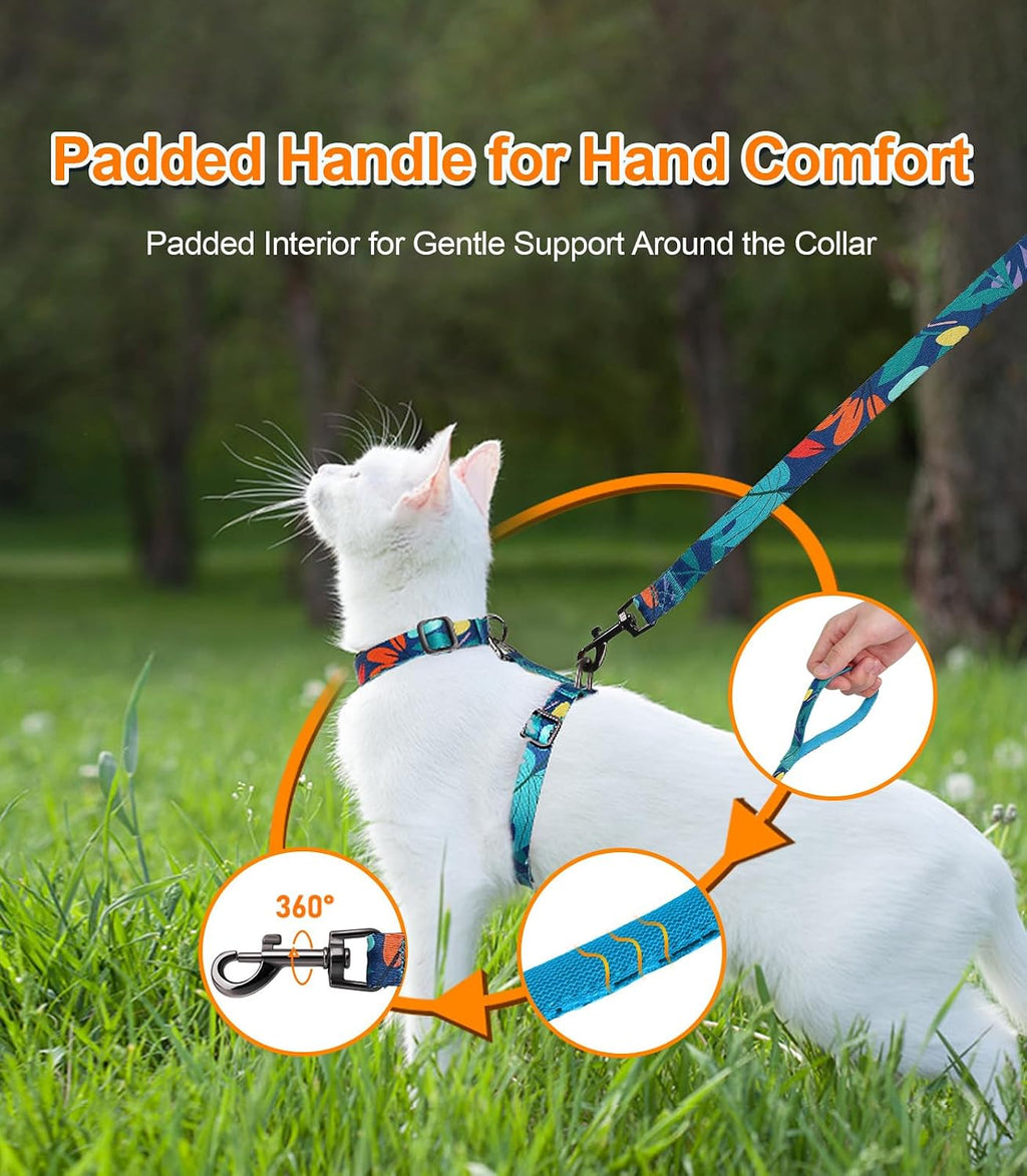 Cat Harness and Leash Set, Escape Proof Cat Harnesses