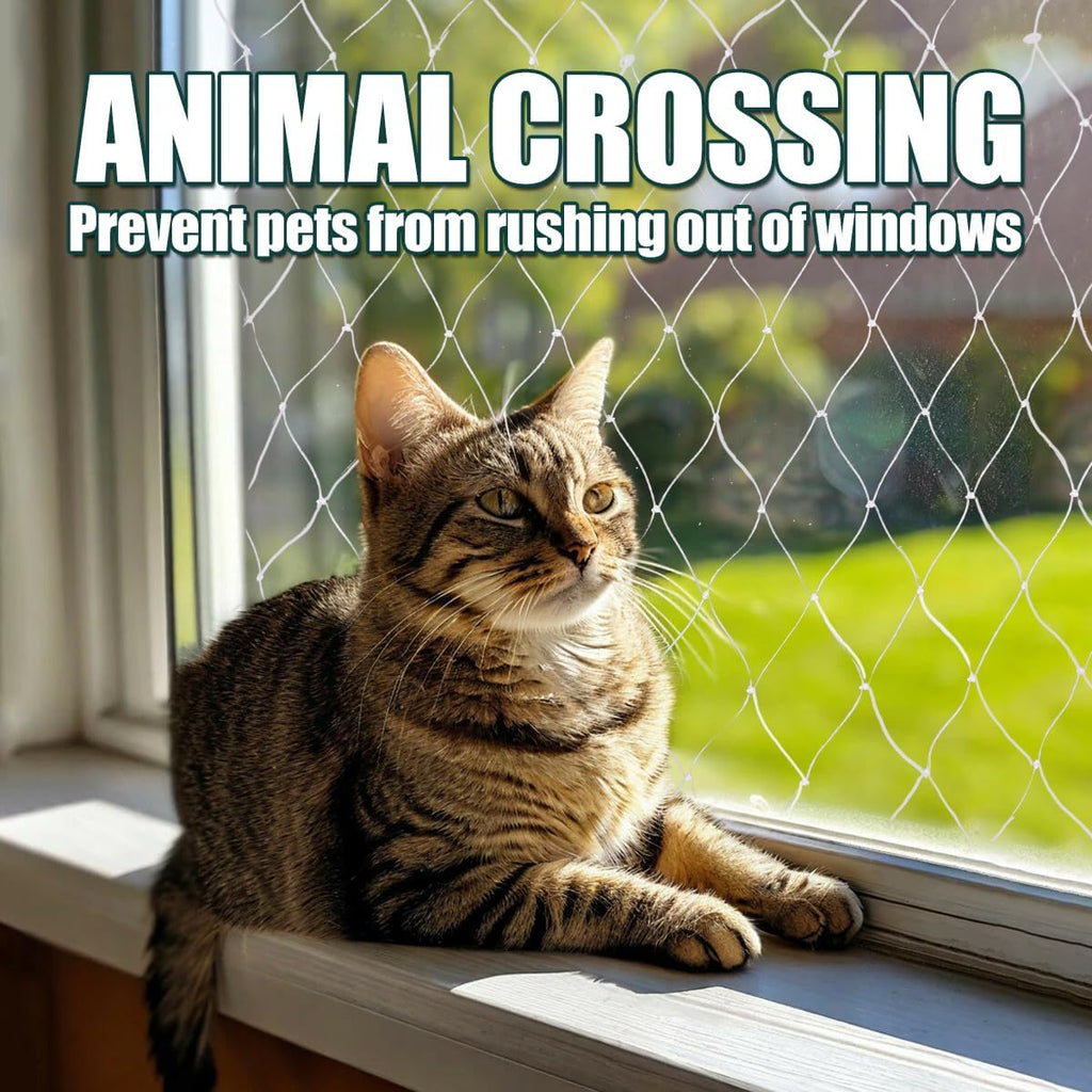 Cat Netting Balcony Anti-Fall Fence Net Small Patio for Balcony High Strength Safety Pet Netting