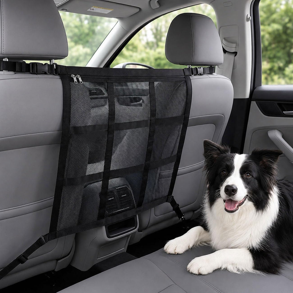 Dog Barrier for Ford F150 SuperCrew Cab 2015-2024 Pet Travel Net