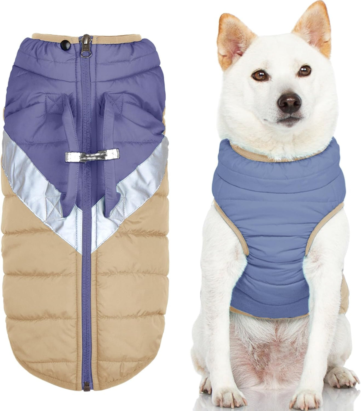 Gooby Mountaineer Dog Jacket, Jade, Large