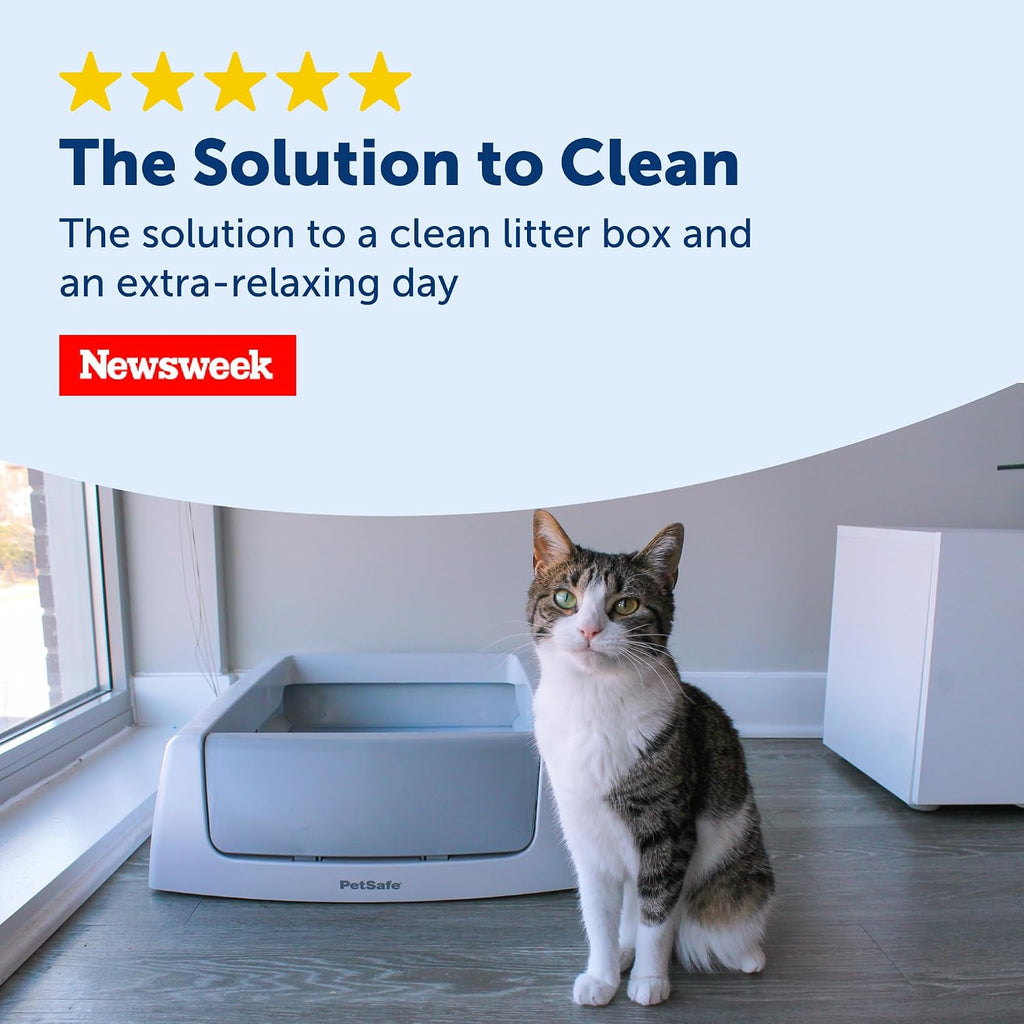 PetSafe ScoopFree Reusable Tray, Crystal Cat Litter, Fresh Scent