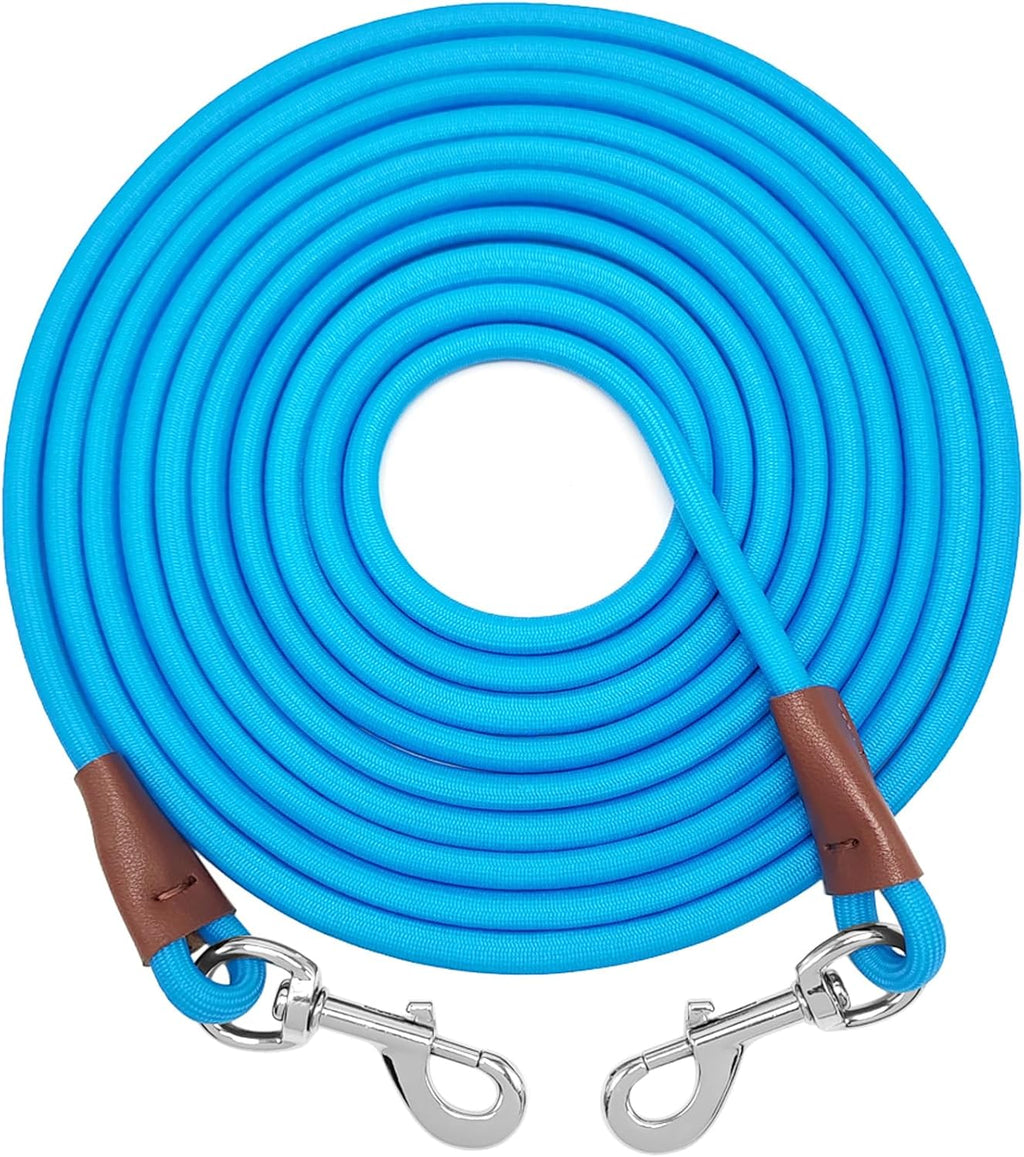 25FT Dog Tie Out Leash Long Tether 8-10-13-15-20-30-35-40-50-65FT