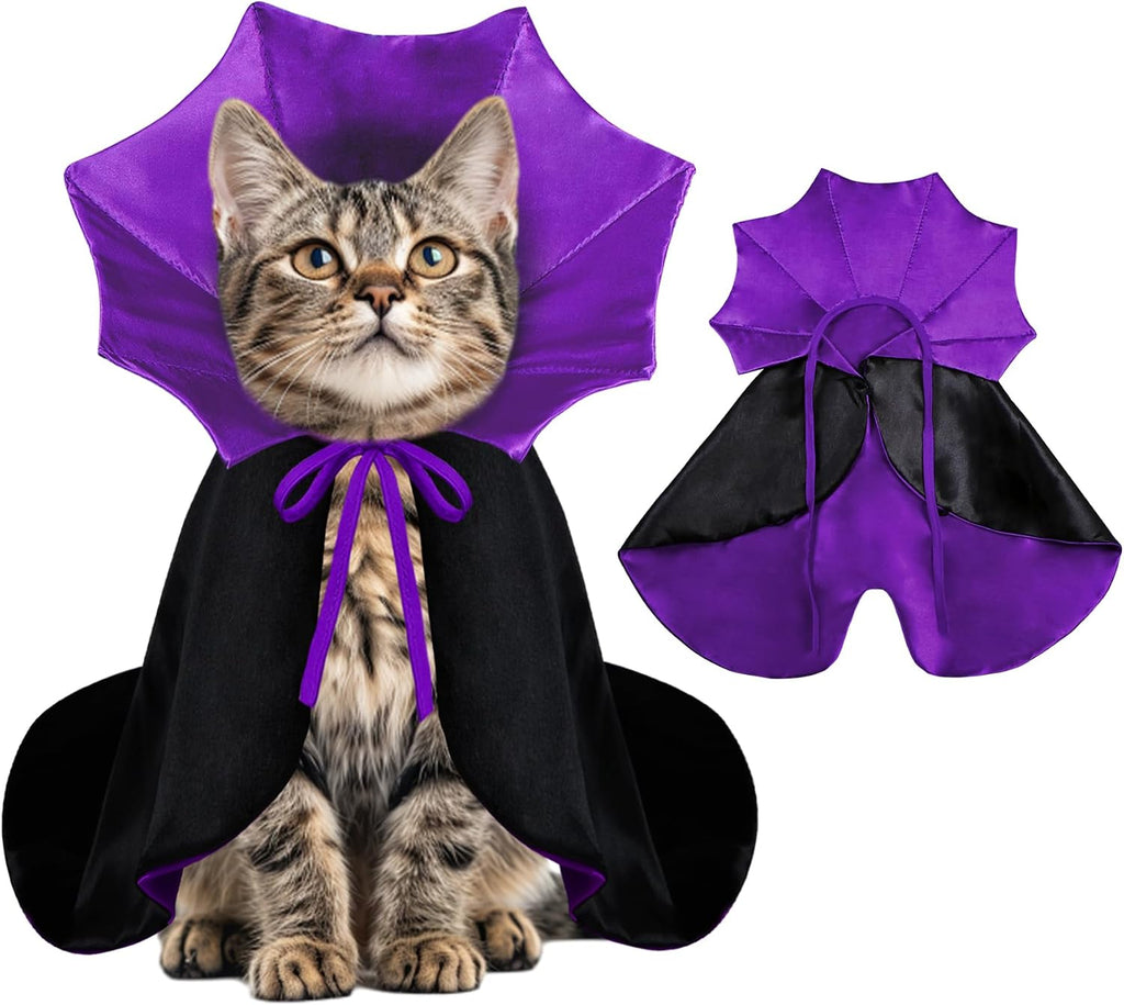 Dog Halloween Costume Dog Vampire Costume Funny Pet Vampire Devil Cape Cloak Halloween Costumes for Small Medium Large X