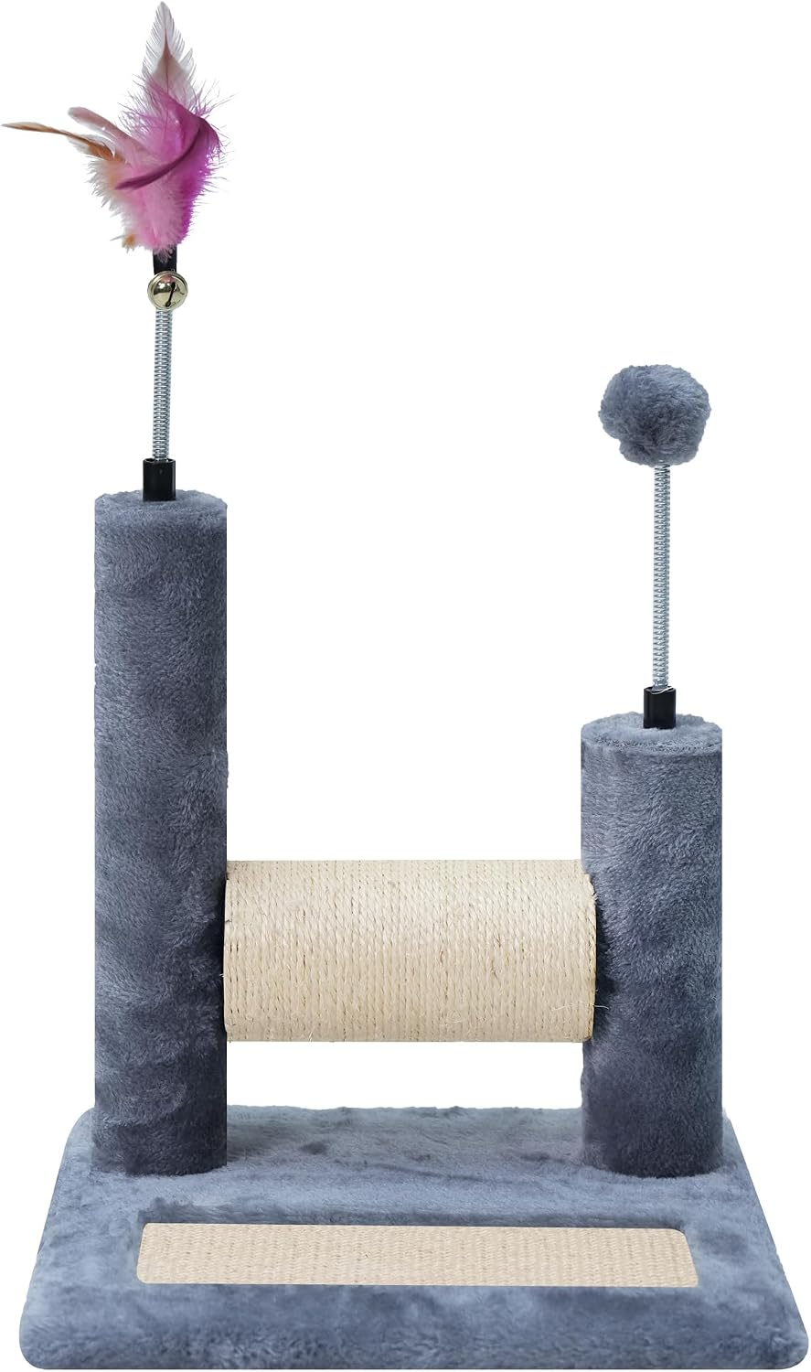Multifunctional Cat Scratching Posts, Grey