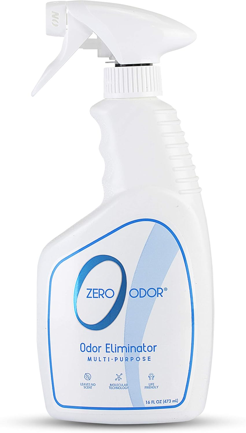 Zero Odor Multi-Purpose Odor Eliminator, Fabric & Room Deodorizer, 16 oz