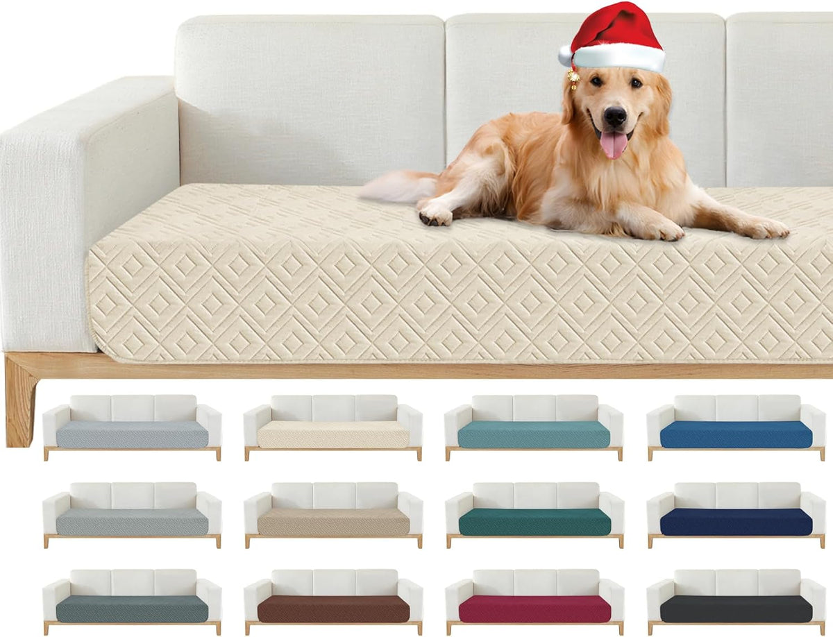 New Waterproof Sofa Dog Blanket (30"x70") Comfy Couch Sofa Mat for Pets with Anti-Slip Back, Universal Incontinence Ligh