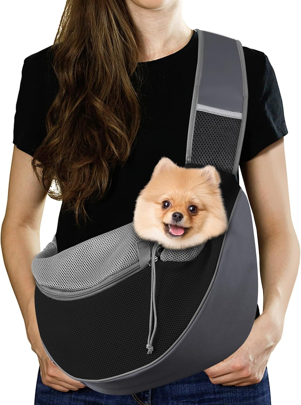 Pawaboo Pet Sling Carrier for Small Dogs Cats