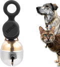 Beau's Bells V2 | Cat & Dog Collar Bells with New Quick Loop Easy Release Clip | Handmade Copper | Track Your Pet | Prot