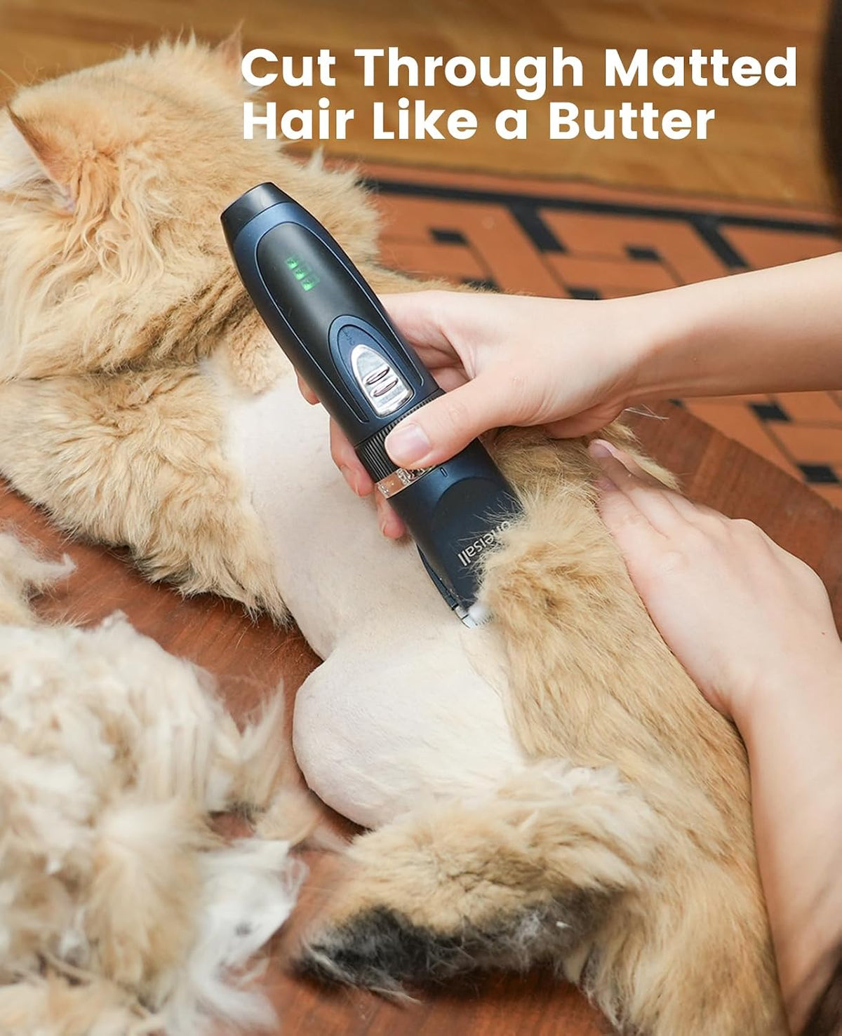 oneisall Cat Clippers and Paw Trimmer 3 in 1 Cat Grooming Kit