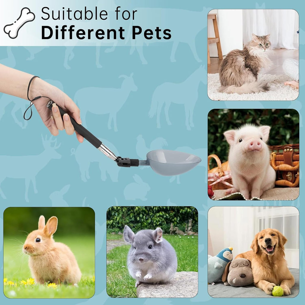Dog Urine Collector, Extended 42" Dog Urine Sample Catcher for Vets, Telescopic Urine Collector for Small & Large Dogs a