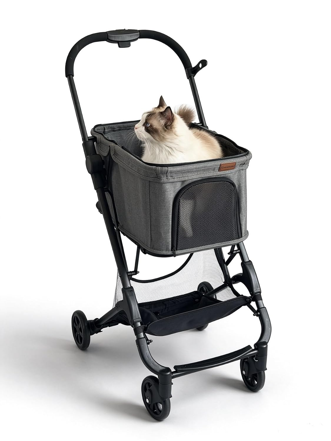 Small Dog Stroller, Travel Mini Pet Cat Strollers