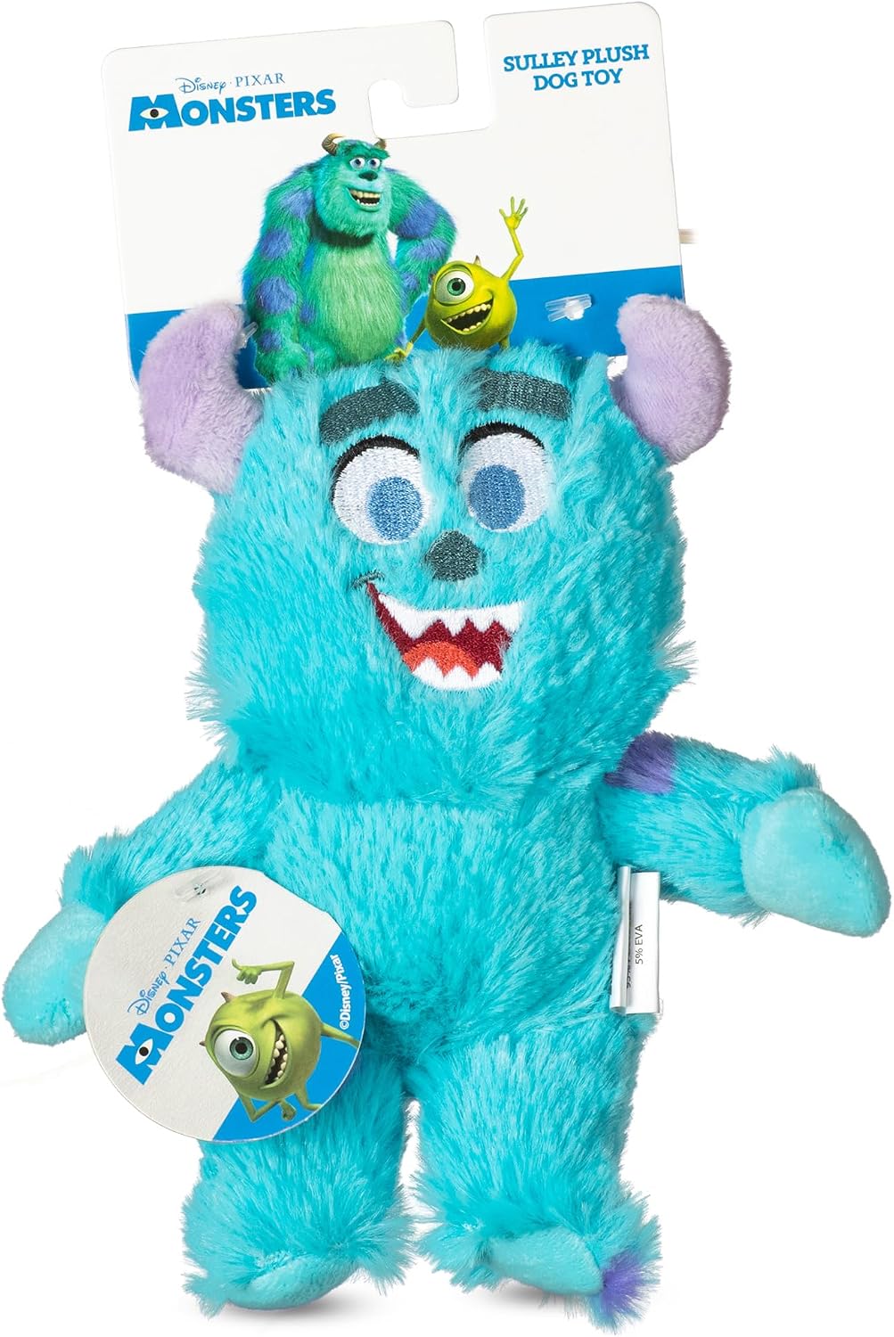 Disney Pixar, Monsters Inc, Squeaky Dog Toy, Mike Wazowski, Sulley