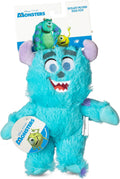 Disney Dog Toys, Monsters Inc Plush - Sully Squeaker Toy, 6 Inches